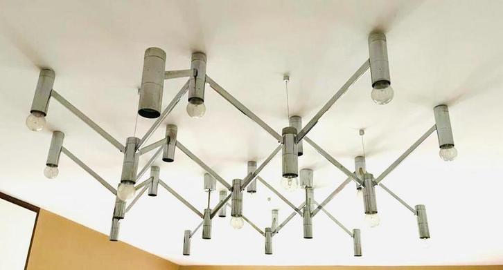 Midcentury  plafondsysteem space age zie omschrijving, Antiek en Kunst, Kunst | Designobjecten, Ophalen