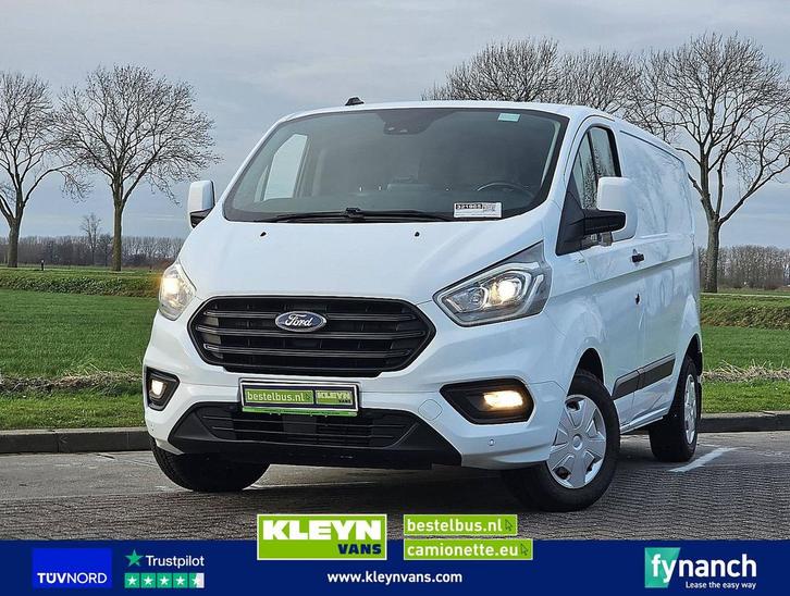 Ford TRANSIT CUSTOM 2.0 L1H1 Navi Trekhaak!, Auto's, Bestelwagens en Lichte vracht, Bedrijf, ABS, Airconditioning, Centrale vergrendeling