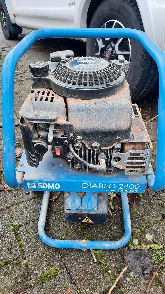 Groupe électrogène Diabolo 2400., Bricolage & Construction, Générateurs, Utilisé, Essence, Enlèvement