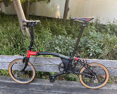 Brompton CHPT3 - V2 - ABSOLUTE NIEUWSTAAT !, Fietsen en Brommers, Fietsen | Vouwfietsen, Nieuw, Brompton, 16 tot 18 inch, Totaal opvouwbaar