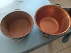 Koper jamkommen 2stuks, Huis en Inrichting, Keuken | Potten en Pannen, Ophalen of Verzenden