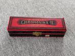 Hohner Chromonika 2 - Hohner mondharmonica, Muziek en Instrumenten, Blaasinstrumenten | Mondharmonica's, Gebruikt, Ophalen of Verzenden