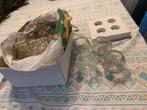 glazen flesjes (+ extras), Ophalen, Gebruikt, Materiaal