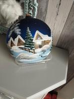 Grote kerstbal met de hand beschilderd, Ophalen