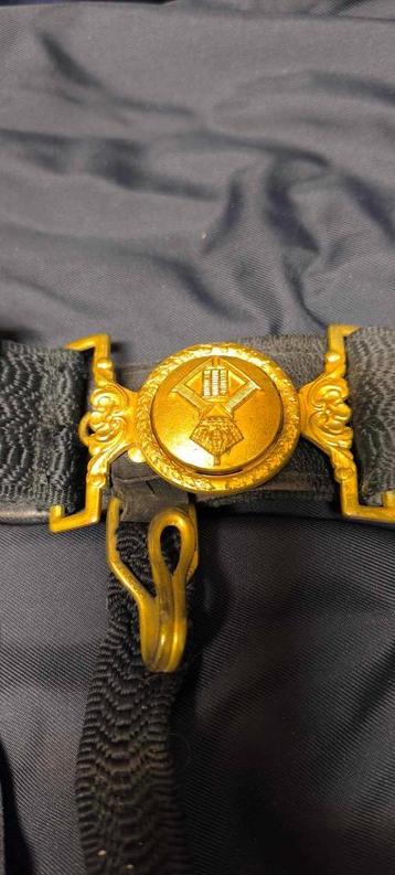 Gendarmerie ceinturon Léopold III de 1940, Enlèvement ou Envoi, Gendarmerie, Vêtements ou Chaussures