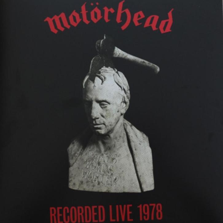 Motörhead - What's Words Worth (RODE LP, NIEUW) (3157257716), Cd's en Dvd's, Vinyl | Hardrock en Metal, Nieuw in verpakking, Ophalen of Verzenden