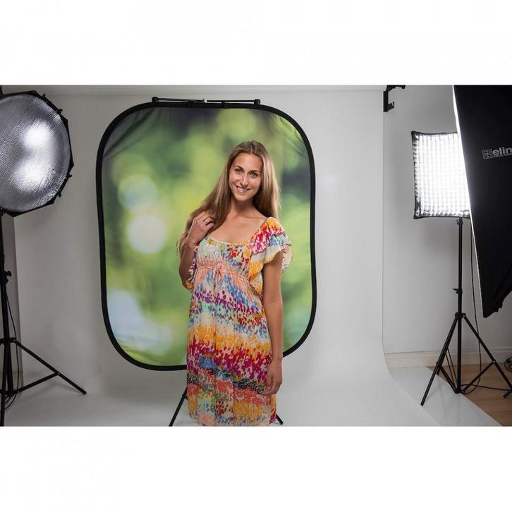 2 Lastolite opvouwbare achtergronden (4 zijden) - 120x150cm, TV, Hi-fi & Vidéo, Photo | Studio photo & Accessoires, Comme neuf