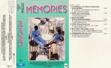 Music cassette:  Golden Memories