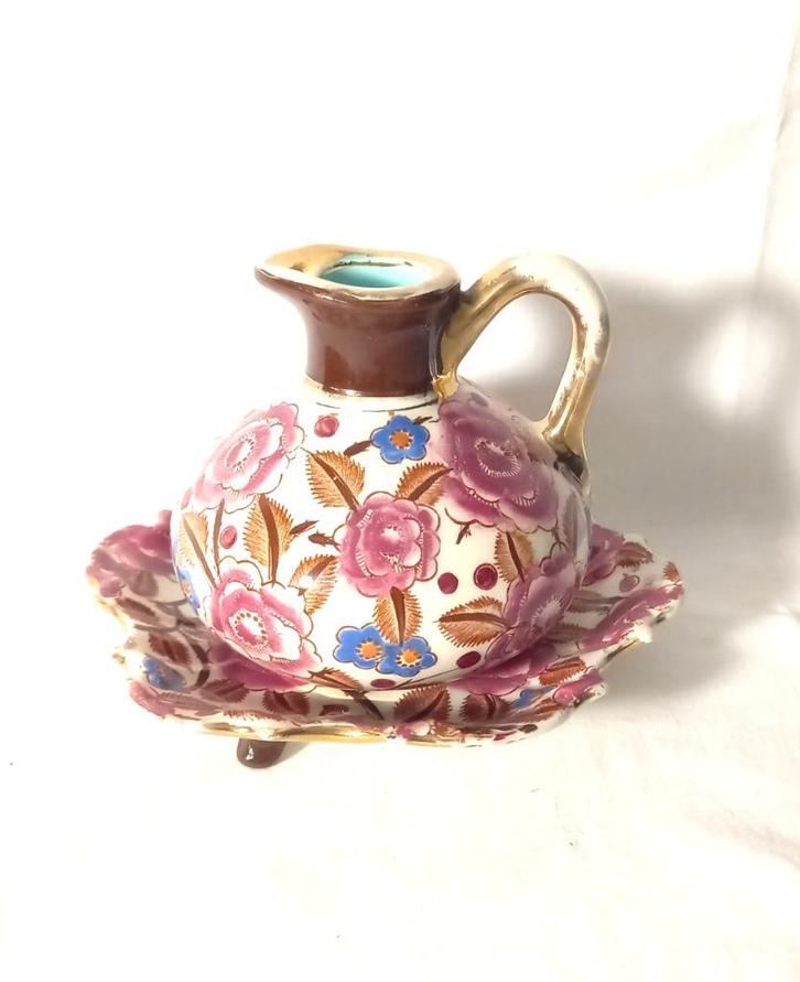 Kruik en bord art-decostijl - Boch keramiek (R. Chevalier), Antiek en Kunst, Antiek | Keramiek en Aardewerk, Ophalen of Verzenden