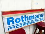 Porsche Rothmans reclamebord, Reclamebord, Ophalen of Verzenden