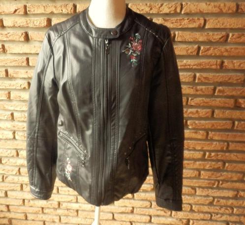 (62) - veste femme t.40 noire - canda -, Kleding | Dames, Jassen | Winter, Zo goed als nieuw, Maat 38/40 (M), Zwart, Ophalen of Verzenden