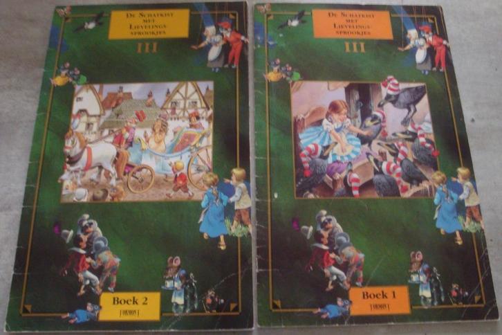 DE SCHATKIST MET LIEVELINGSSPROOKJES, Boeken, Kinderboeken | Jeugd | onder 10 jaar, Gelezen, Ophalen of Verzenden