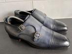 Santoni herenschoenen maat 9.5 / 43.5 goodyear welted, Kleding | Heren, Schoenen, Blauw, Ophalen of Verzenden, Gespschoenen, Zo goed als nieuw