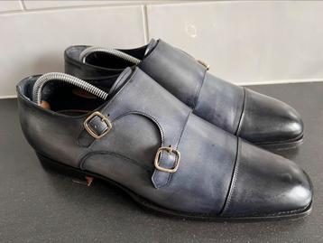 Santoni herenschoenen maat 9.5 / 43.5 goodyear welted beschikbaar voor biedingen