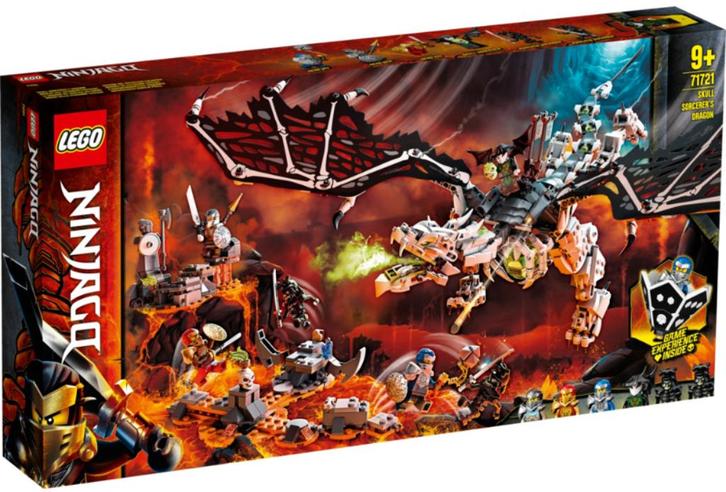 LEGO Ninjago - 71721 - Skull Sorcerer's Dragon, Kinderen en Baby's, Speelgoed | Duplo en Lego, Zo goed als nieuw, Lego, Ophalen of Verzenden