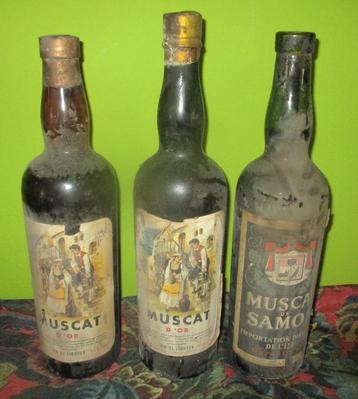 3 vieux vins de muscat, Enlèvement ou Envoi, Comme neuf, Autres types, Pleine