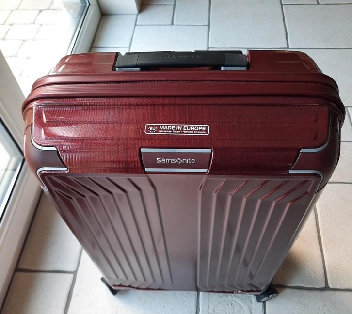 NOOIT GEBRUIKT Samsonite Lite-Box spinner 55/20, Bijoux, Sacs & Beauté, Valises, Clé, Enlèvement