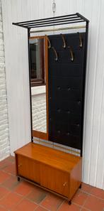 Vintage Scandinavische kapstok/garderobe, Ophalen, Gebruikt, Hout