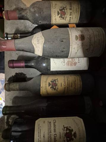 Vieux vins à vendre, Comme neuf, Enlèvement, Vin rouge, France