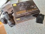 Nikon D5500 + Obj 18-55f 3,5-5,6 VR II, Audio, Tv en Foto, Fotocamera's Digitaal, Ophalen, Spiegelreflex, Zo goed als nieuw, Nikon