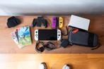 Nintendo Switch OLED – met games & extra Joy-Cons, Consoles de jeu & Jeux vidéo, Jeux | Nintendo Switch, Enlèvement, Comme neuf