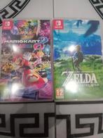 Zelda Breath Of The wild / Mario Kart 8 Deluxe/ Fifa 22, Zo goed als nieuw, Ophalen