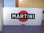 Metalen plaat van martini., Ophalen of Verzenden, Gebruikt, Reclamebord