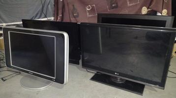 4 TV's 50 / stuk beschikbaar voor biedingen