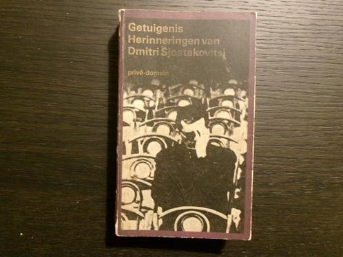 Getuigenis -Herinneringen van Dmitri Sjostakovitsj-, Boeken, Literatuur, Ophalen of Verzenden