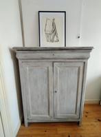 Armoire / armoire à vaisselle ancienne, Maison & Meubles, Avec tiroir(s), Patiné ancien, 100 à 150 cm, Enlèvement