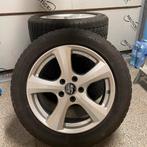 Winterbanden 215/55 R17 met velgen, Auto-onderdelen, Banden en Velgen, Ophalen, Banden en Velgen, 17 inch, Winterbanden