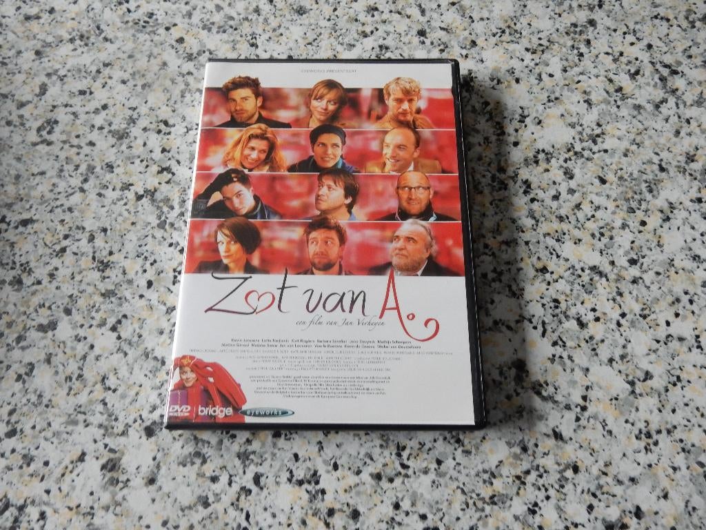 nr.1864- Dvd: zot van A - komedie, Cd's en Dvd's, Dvd's | Nederlandstalig, Zo goed als nieuw, Film, Komedie, Alle leeftijden, Ophalen of Verzenden