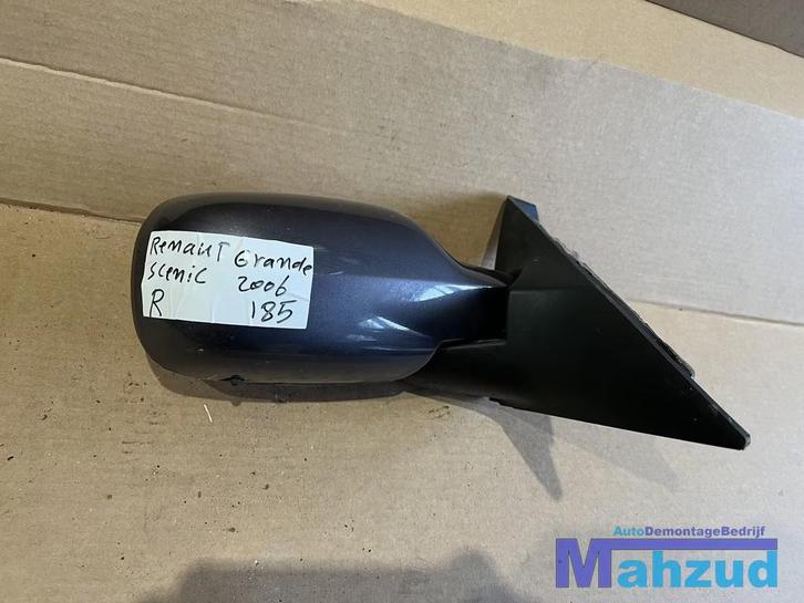 RENAULT SCENIC 2 Links grijs TEC68 spiegel Left mirror 04-09, Auto-onderdelen, Spiegels, Renault, Gebruikt