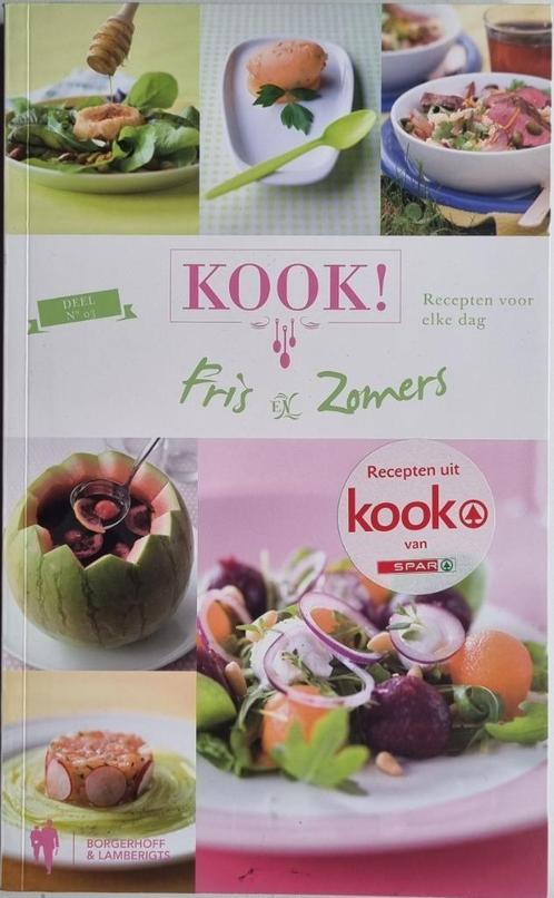 Kook! Fris en zomers - Recepten voor elke dag, Boeken, Kookboeken, Zo goed als nieuw, Voorgerechten en Soepen, Hoofdgerechten