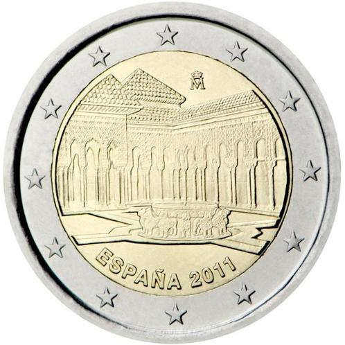 2 euros Espagne 2011 - Alhambra (UNC), Timbres & Monnaies, Monnaies | Europe | Monnaies euro, Monnaie en vrac, 2 euros, Espagne