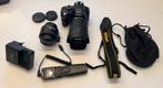 Nikon D3200 DSLR + 2 lenzen en accessoires, Ophalen of Verzenden, Zo goed als nieuw, Spiegelreflex, Nikon