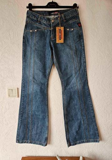 QUIKSILVER jeans évasé dans le bas taille S beschikbaar voor biedingen