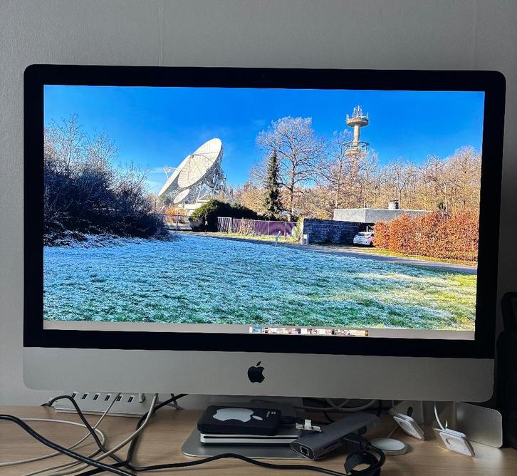 iMac retina 5K 27 inch 2019, Computers en Software, Apple Desktops, Zo goed als nieuw, iMac, HDD en SSD, 3 tot 4 Ghz, 16 GB, Ophalen