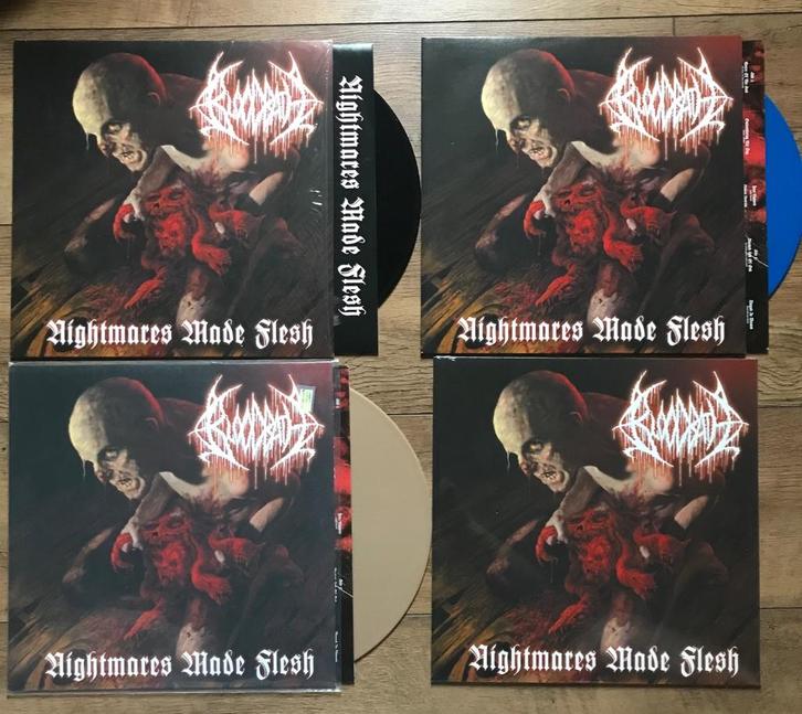 Bloodbath ‎– Nightmares Made Flesh, set van 3, vinyl, Cd's en Dvd's, Vinyl | Hardrock en Metal, Nieuw in verpakking, Ophalen of Verzenden