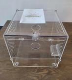 Terrarium acryl 30x30x30 merk arachnosys nieuwstaat, Dieren en Toebehoren, Spin of Schorpioen
