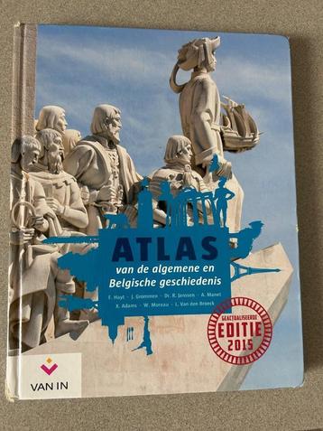 Atlas van de algemene en Belgische geschiedenis beschikbaar voor biedingen