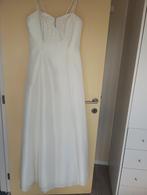 trouwkleed merk valérie maat 42 met bijpassende korset, Trouwjurk, Beige, Gedragen, Ophalen