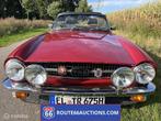Triumph TR6 | 1976 | Route 66 Auctions, Auto's, Triumph, Zwart, Bedrijf, Handgeschakeld