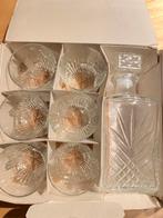 Whisky glazen met karaf, Ophalen of Verzenden, Nieuw, Borrel- of Shotglas