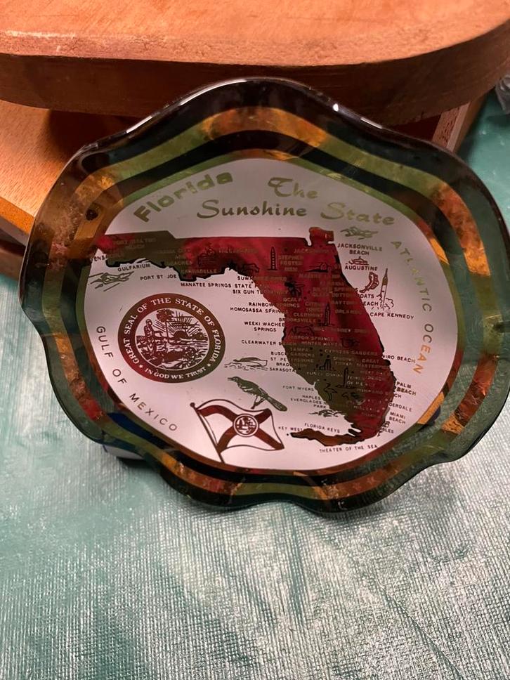 Vintage Florida’s African Safari Glas, Verzamelen, Glas en Drinkglazen, Ophalen