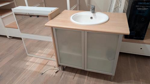 Meubel badkamer met spiegelkast, Huis en Inrichting, Badkamer | Badkamermeubels, Gebruikt, Spiegelkast, Ophalen