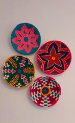 Nieuwe kleurrijke berberse schalen, Huis en Inrichting, Nieuw, Overige materialen, Schaal, Rond