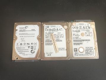 SSD/HDD 2x500gb 1x1000gb beschikbaar voor biedingen