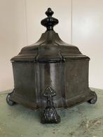 Antieke tabakspot dekselvaas decoratie curiosa interieur, Antiek en Kunst, Ophalen of Verzenden