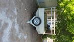 Remorque double essieux 750kg Aluminium 2,60m/1,55m, Ophalen, Zo goed als nieuw
